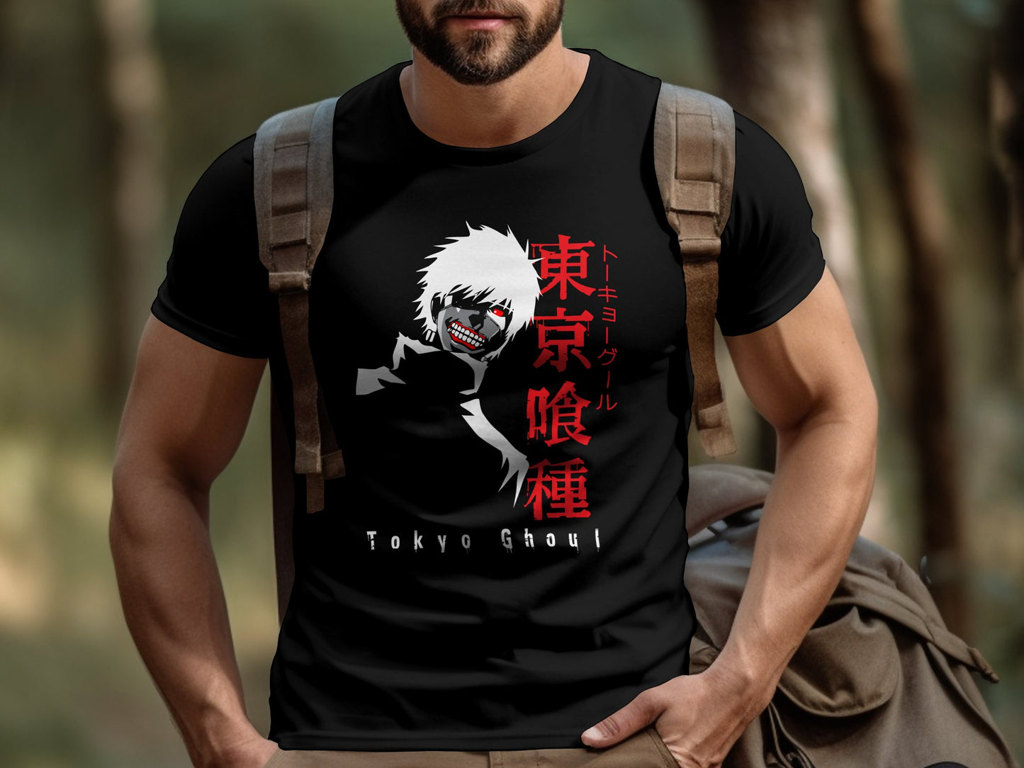 Classic Anime Series T-Shirts - Tokyo Ghoul - Ken Kaneki