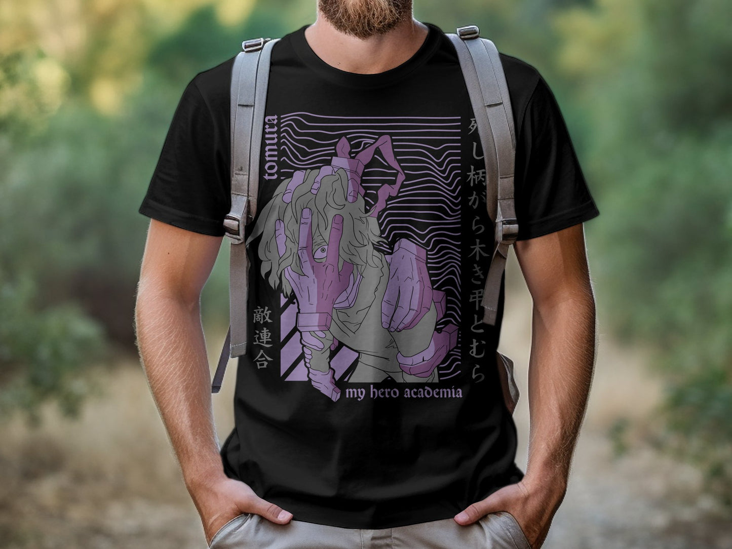 Classic Anime Series T-Shirts - My Hero Academia - Tomura