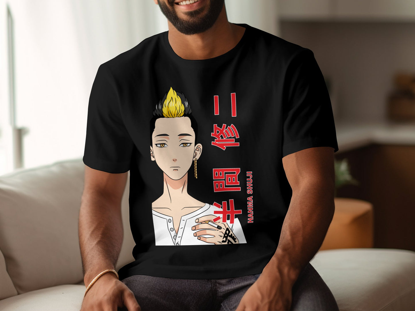 Classic Anime Series T-Shirts - Tokyo Revengers - Hanma