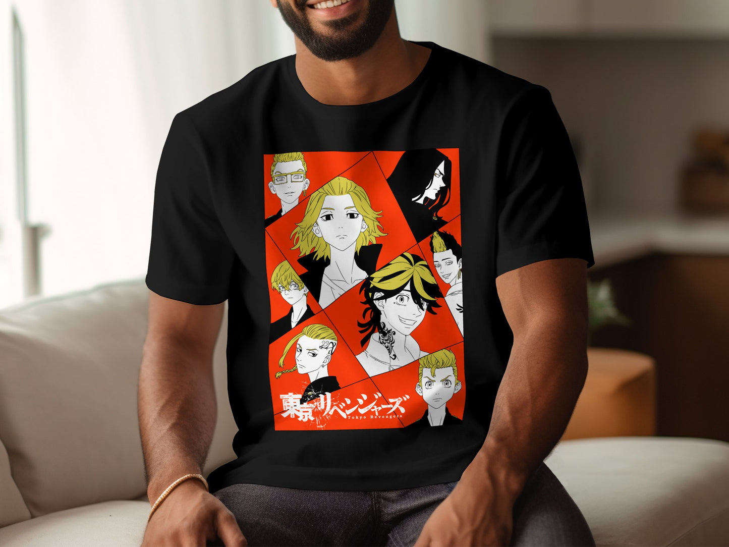 Classic Anime Series T-Shirts - Tokyo Revengers - The Gang