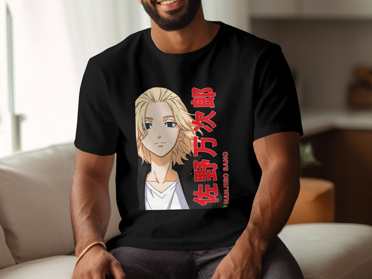 Classic Anime Series T-Shirts - Tokyo Revengers - Manjiro