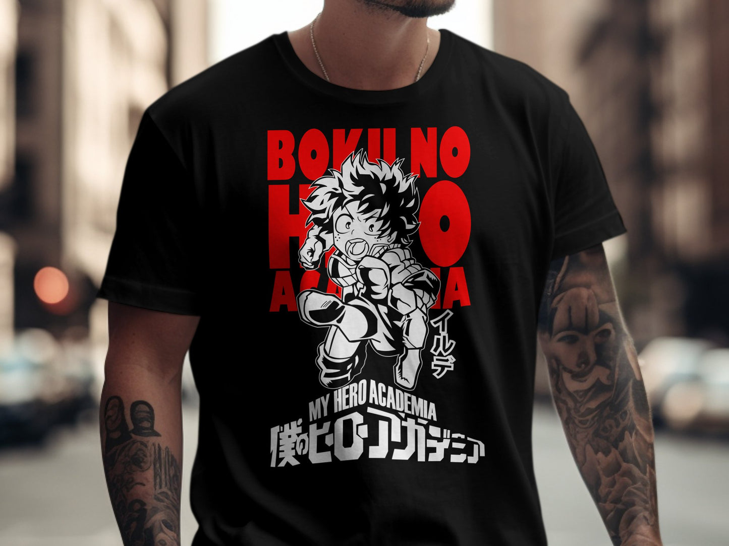 Classic Anime Series T-Shirts - My Hero Academia - Deku