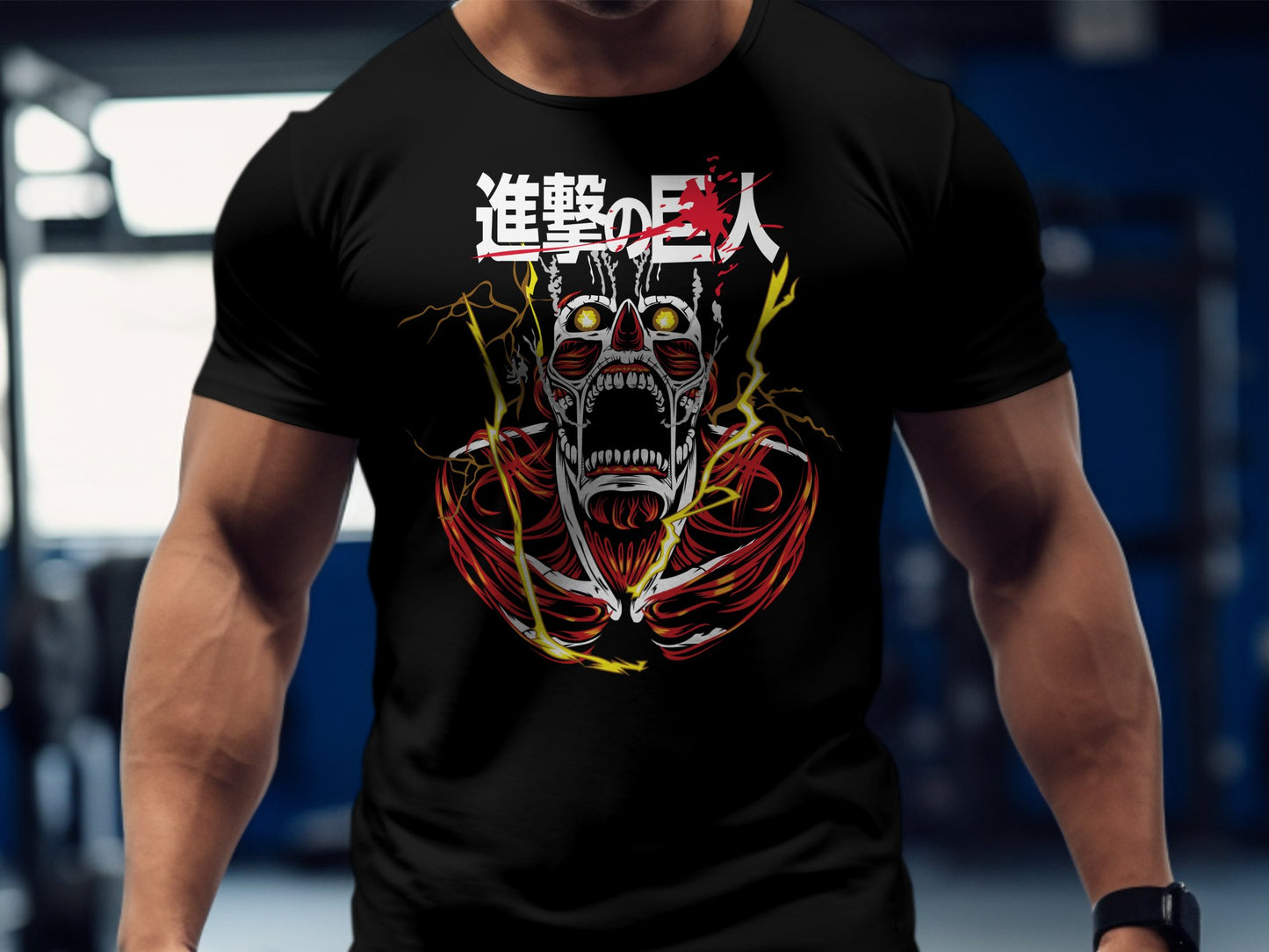 Classic Anime Series T-Shirts - Attack on Titans - The Colossal Titan