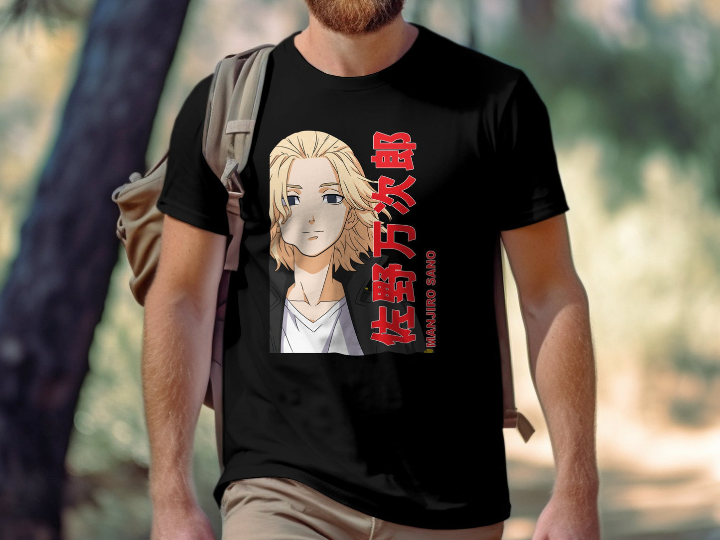 Classic Anime Series T-Shirts - Tokyo Revengers - Manjiro