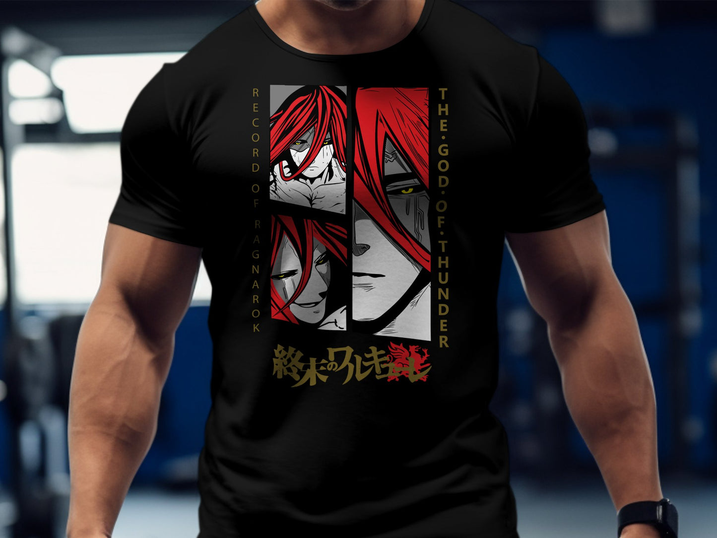 Classic Anime Series T-Shirts - Record of Ragnarok - Thor