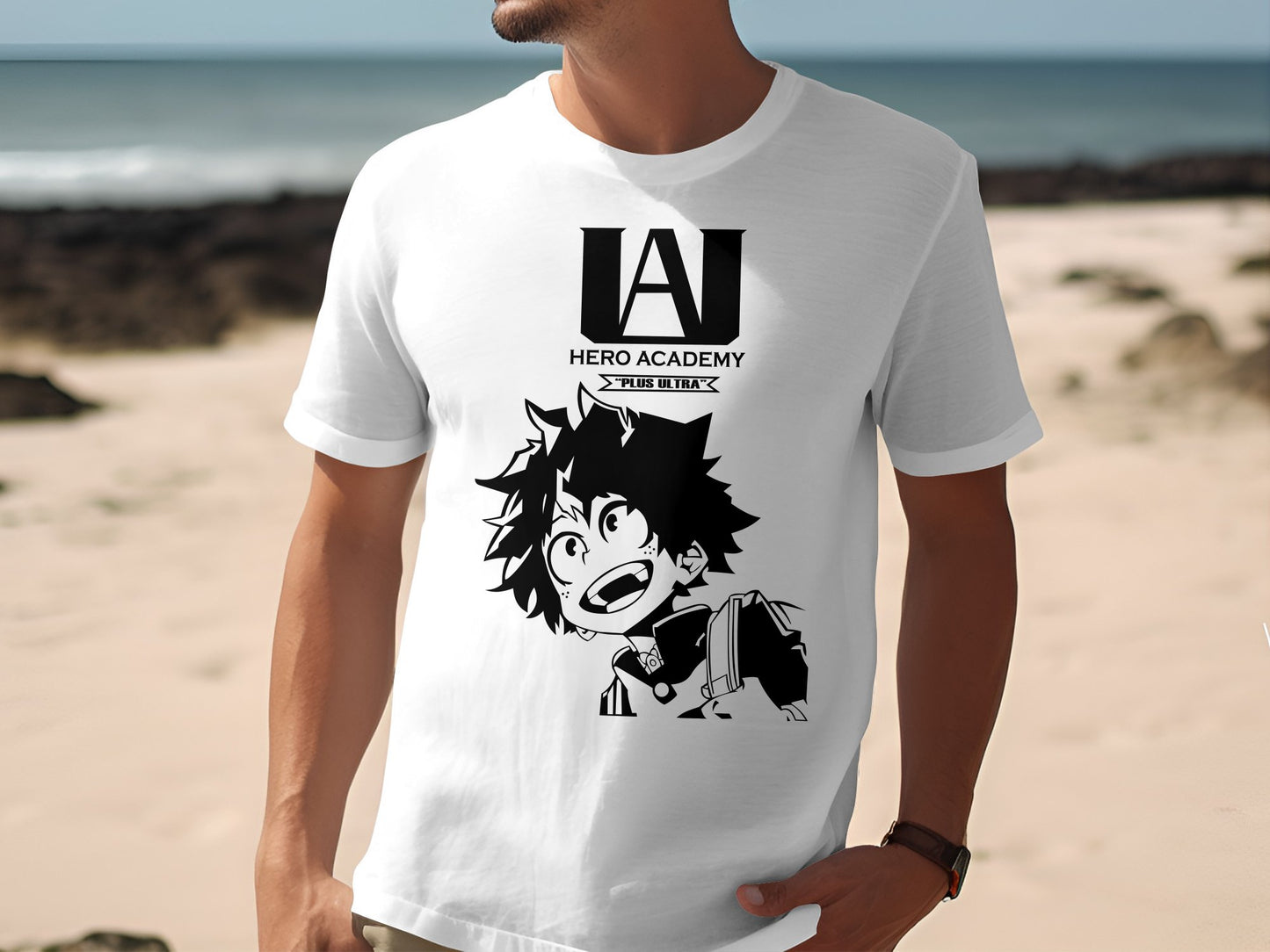 Classic Anime Series T-Shirts - My Hero Academia - Deku