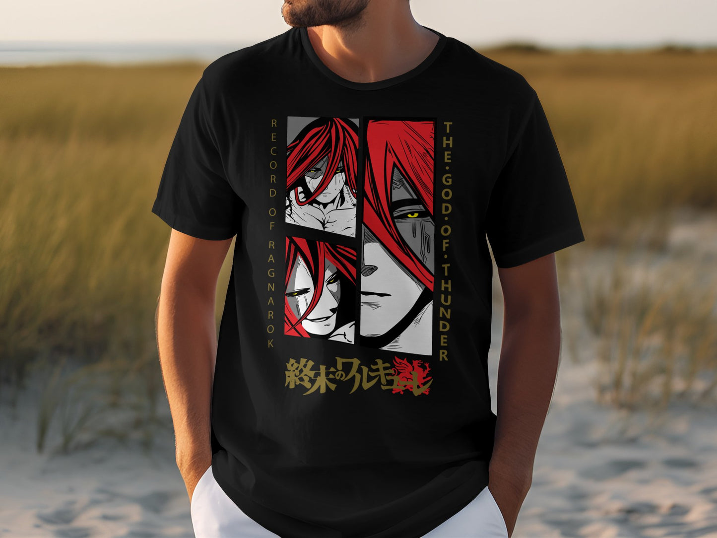 Classic Anime Series T-Shirts - Record of Ragnarok - Thor