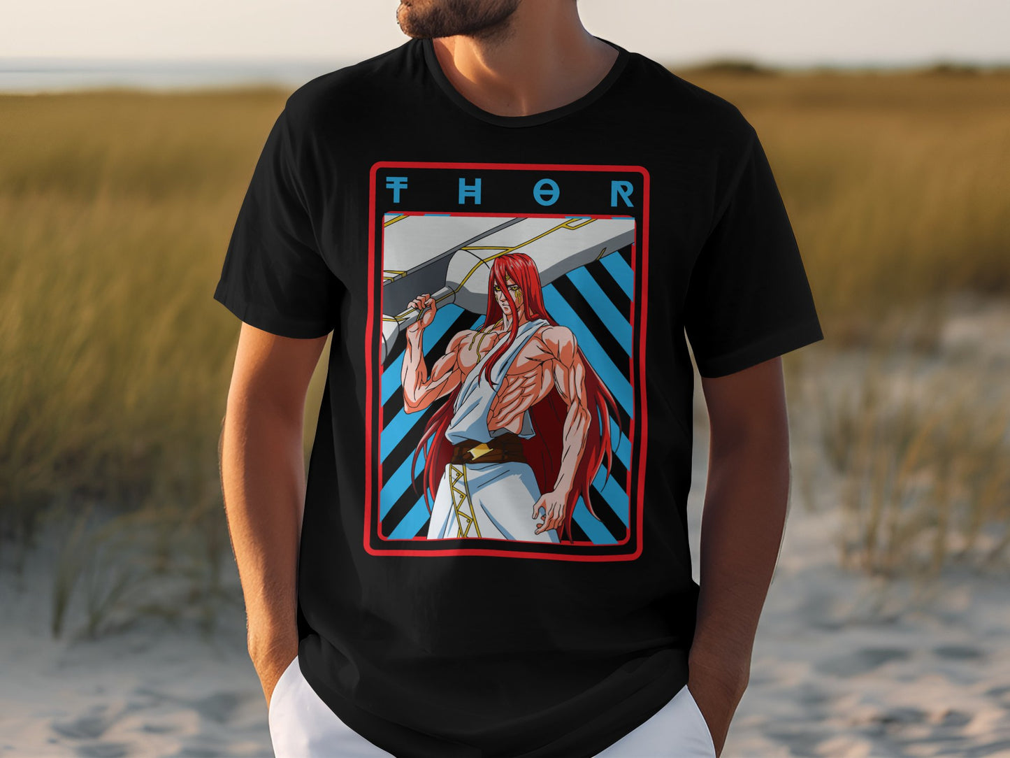 Classic Anime Series T-Shirts - Record of Ragnarok - Thor
