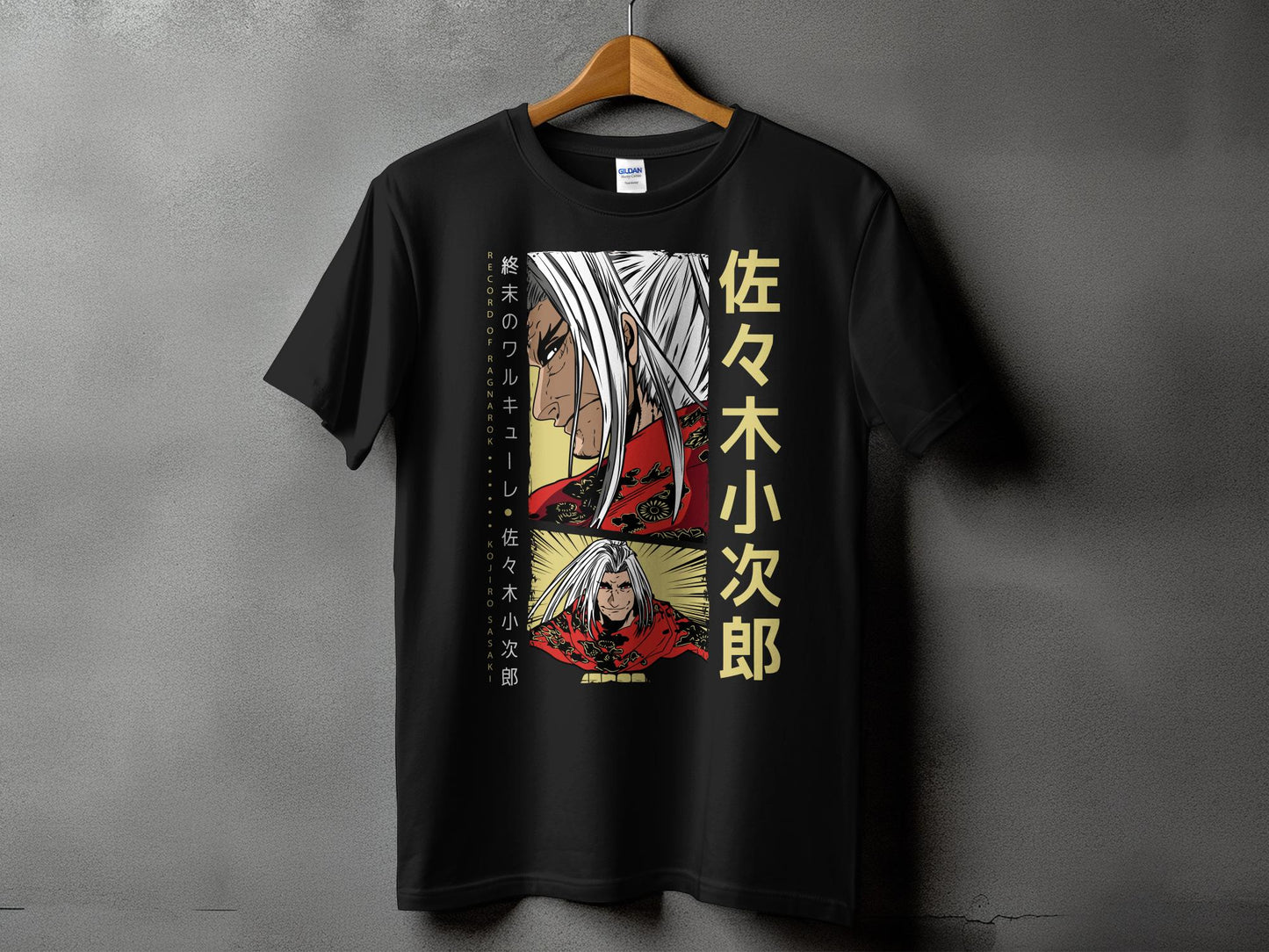 Classic Anime Series T-Shirts - Record of Ragnarok - Kojiro Sasaki, The Swordsman