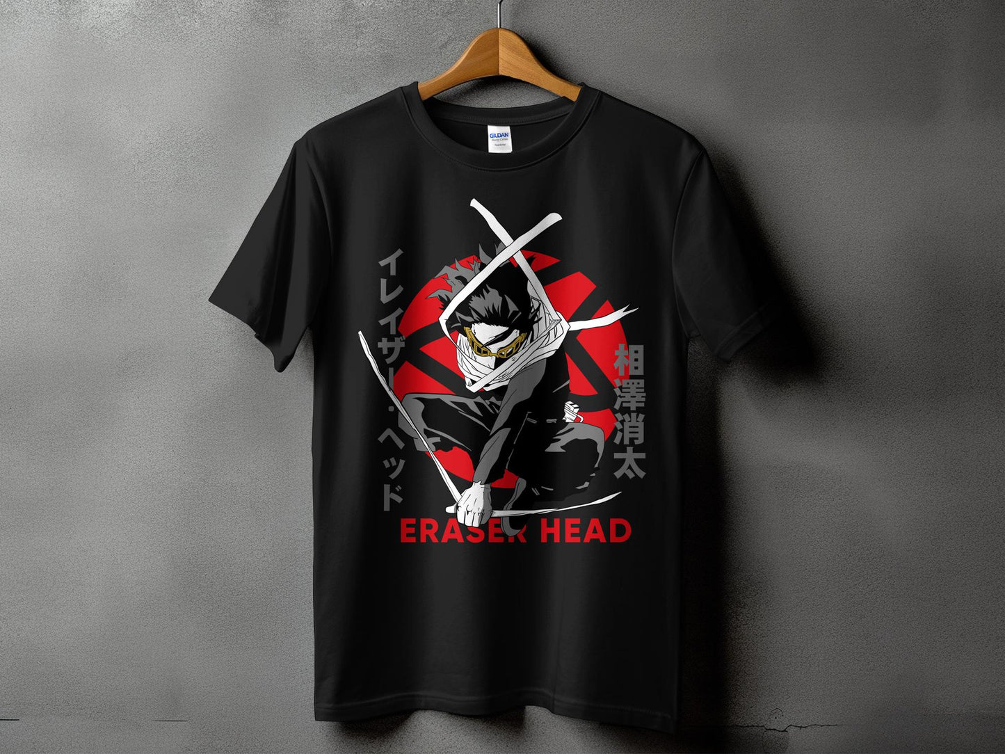 Classic Anime Series T-Shirts - My Hero Academia - Eraser Head