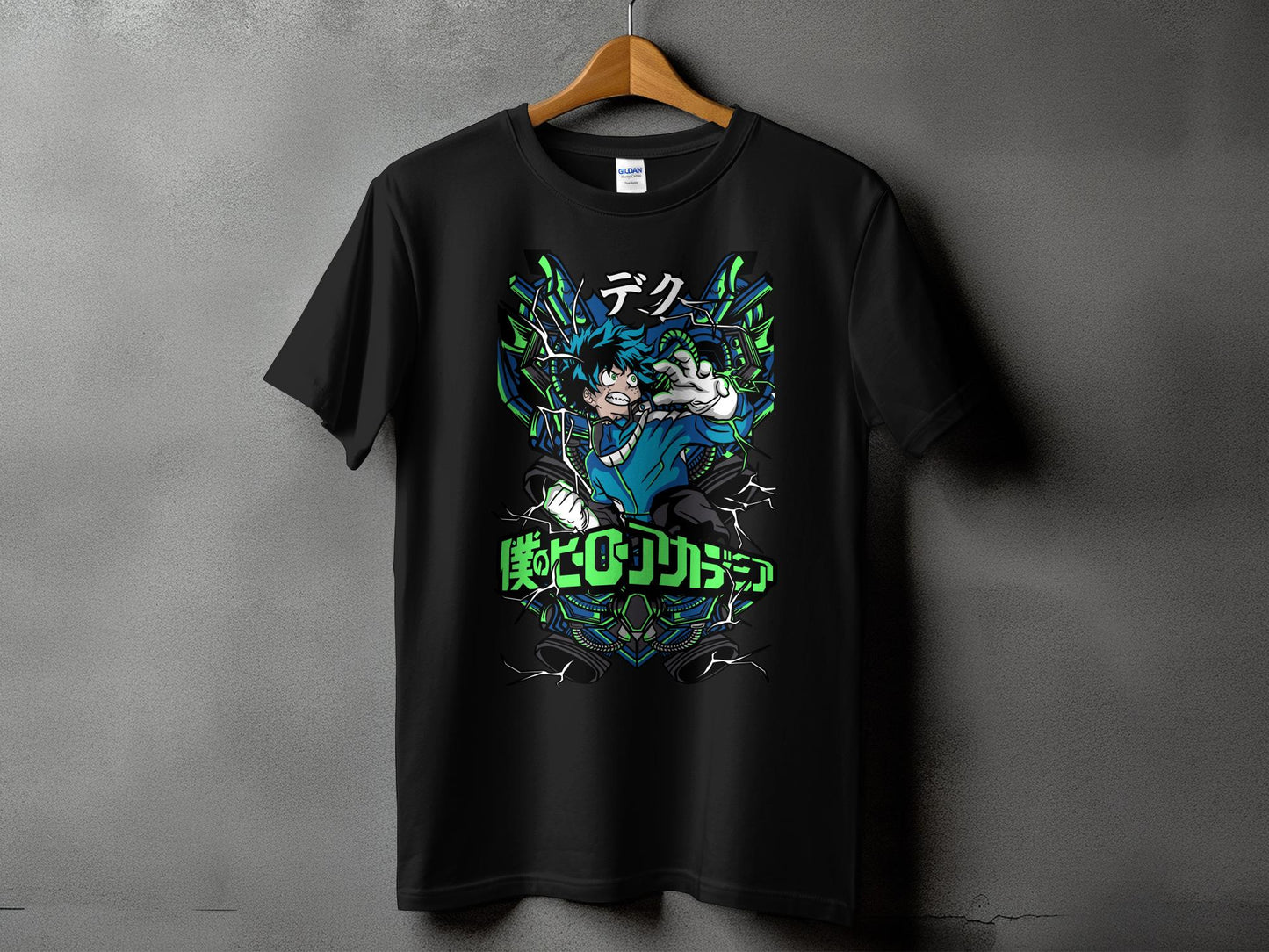 Classic Anime Series T-Shirts - My Hero Academia - Deku