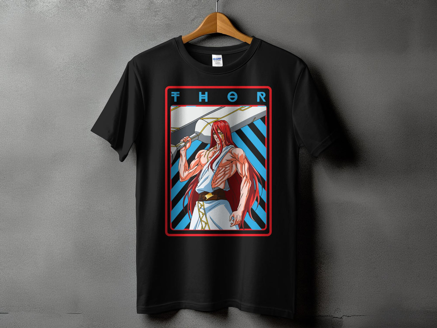 Classic Anime Series T-Shirts - Record of Ragnarok - Thor
