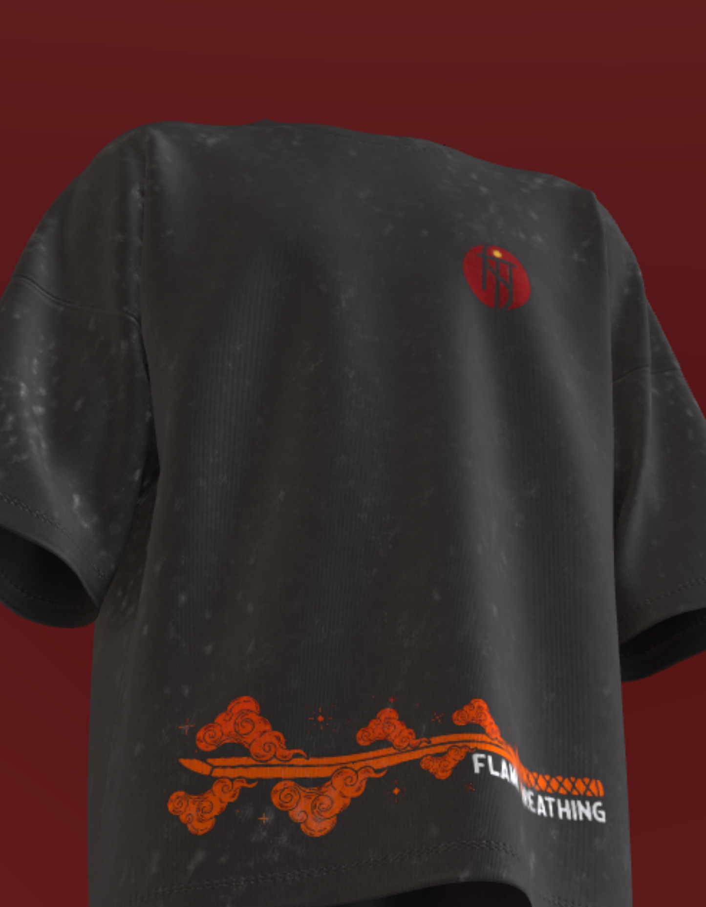 Demon Slayer -NIT SIKKIM Oz - Rengoku -Acid Wash