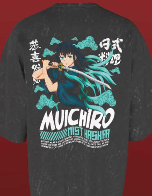 Demon Slayer -NIT SIKKIM Oz - Mist Hashira-Acid Wash