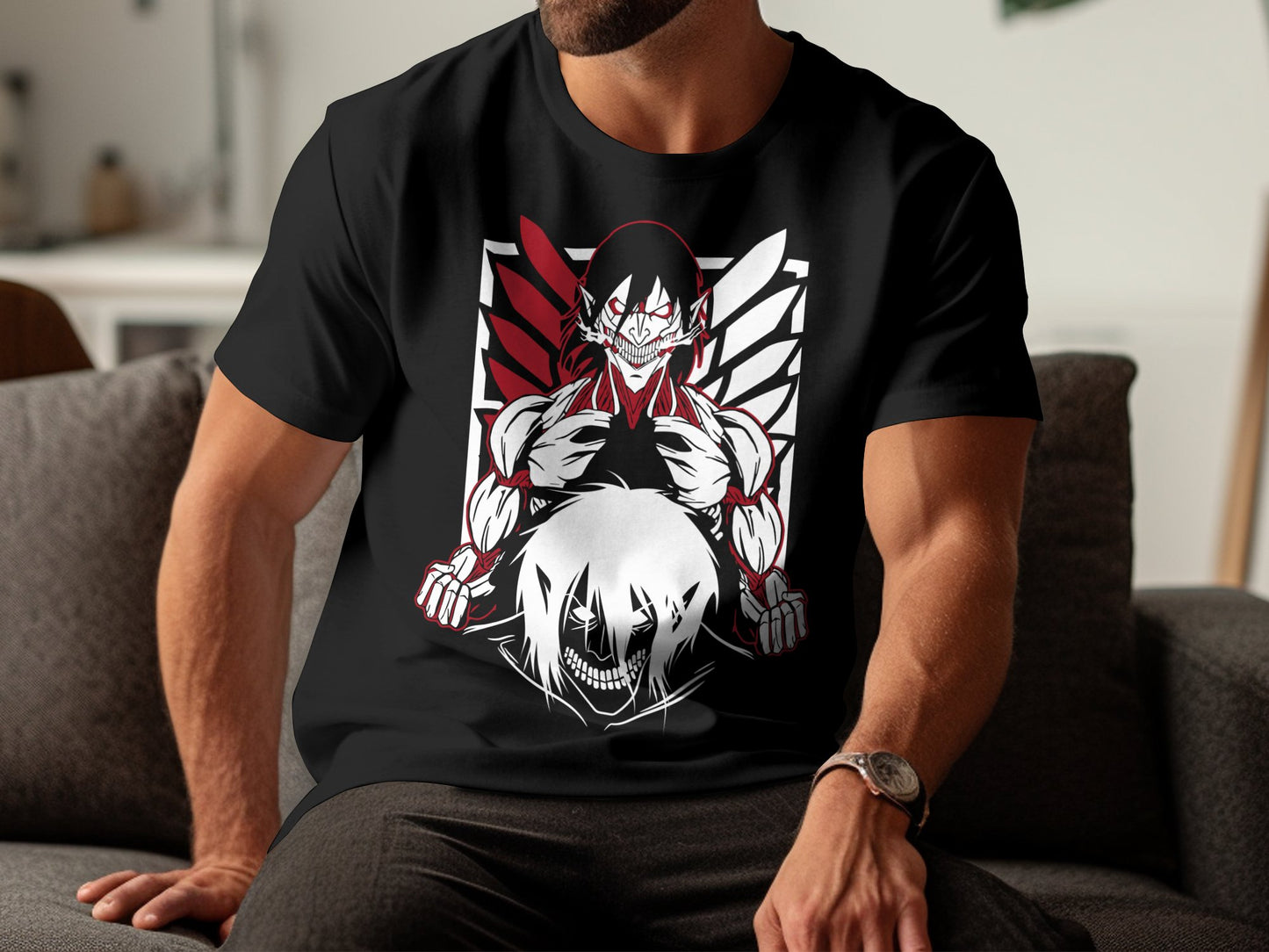 Classic Anime Series T-Shirts - Attack on Titans - The Attack Titan