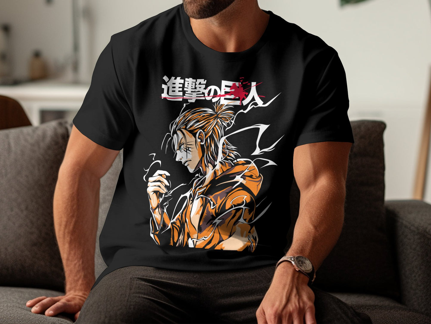 Classic Anime Series T-Shirts - Attack on Titans - Eren Yeager