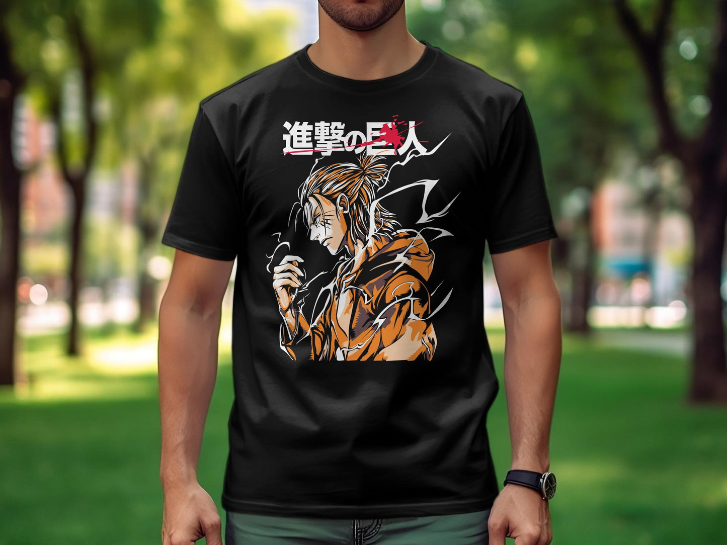 Classic Anime Series T-Shirts - Attack on Titans - Eren Yeager
