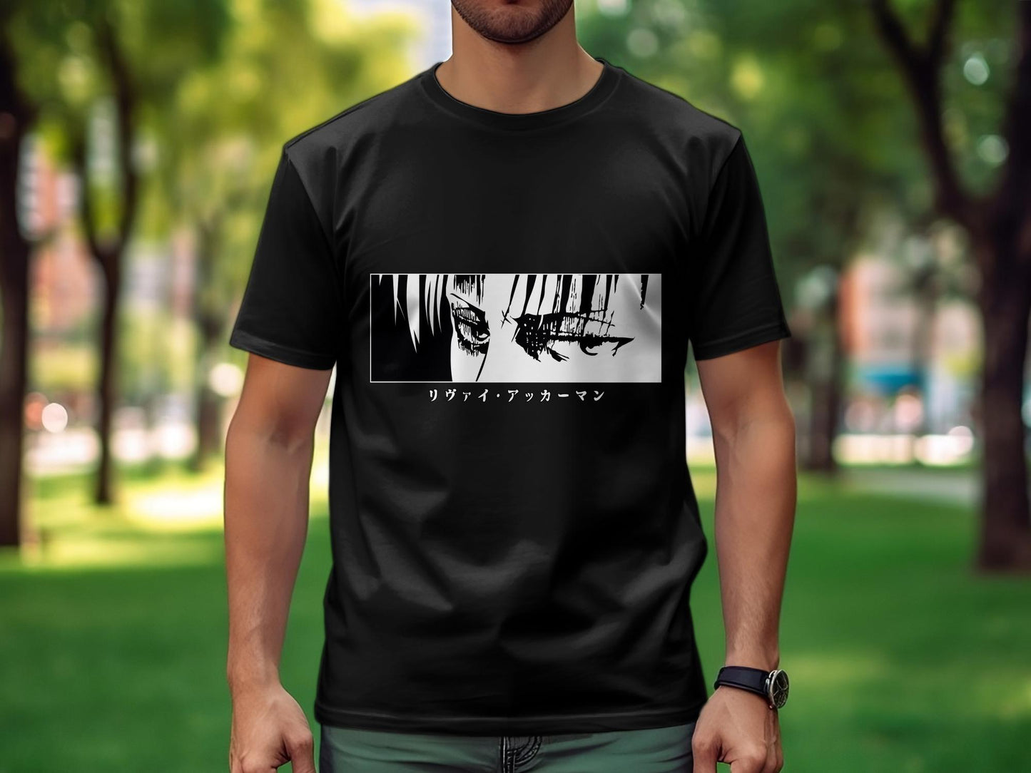 Classic Anime Series T-Shirts - Attack on Titans - Levi