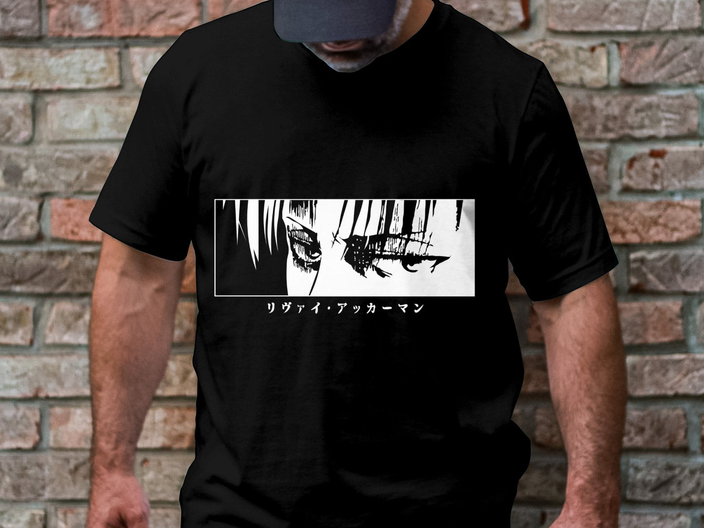 Classic Anime Series T-Shirts - Attack on Titans - Levi