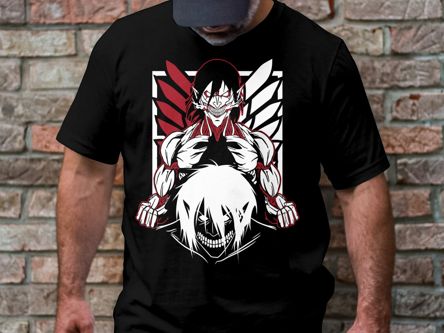 Classic Anime Series T-Shirts - Attack on Titans - The Attack Titan