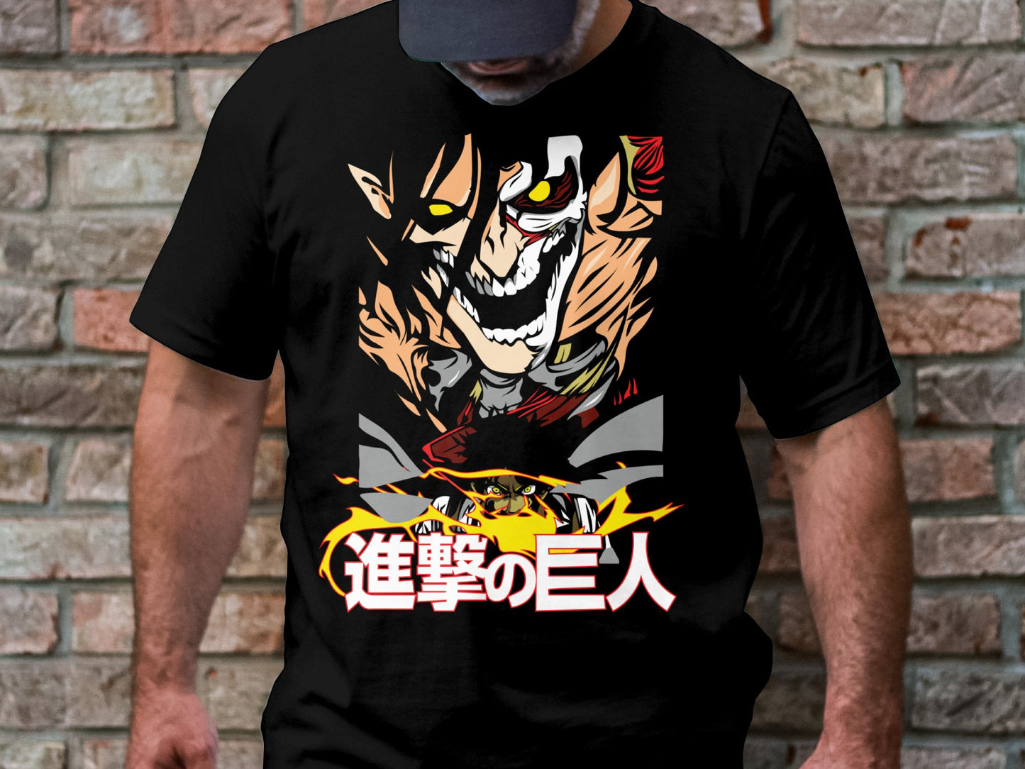Classic Anime Series T-Shirts - Attack on Titans - Eren Yeager