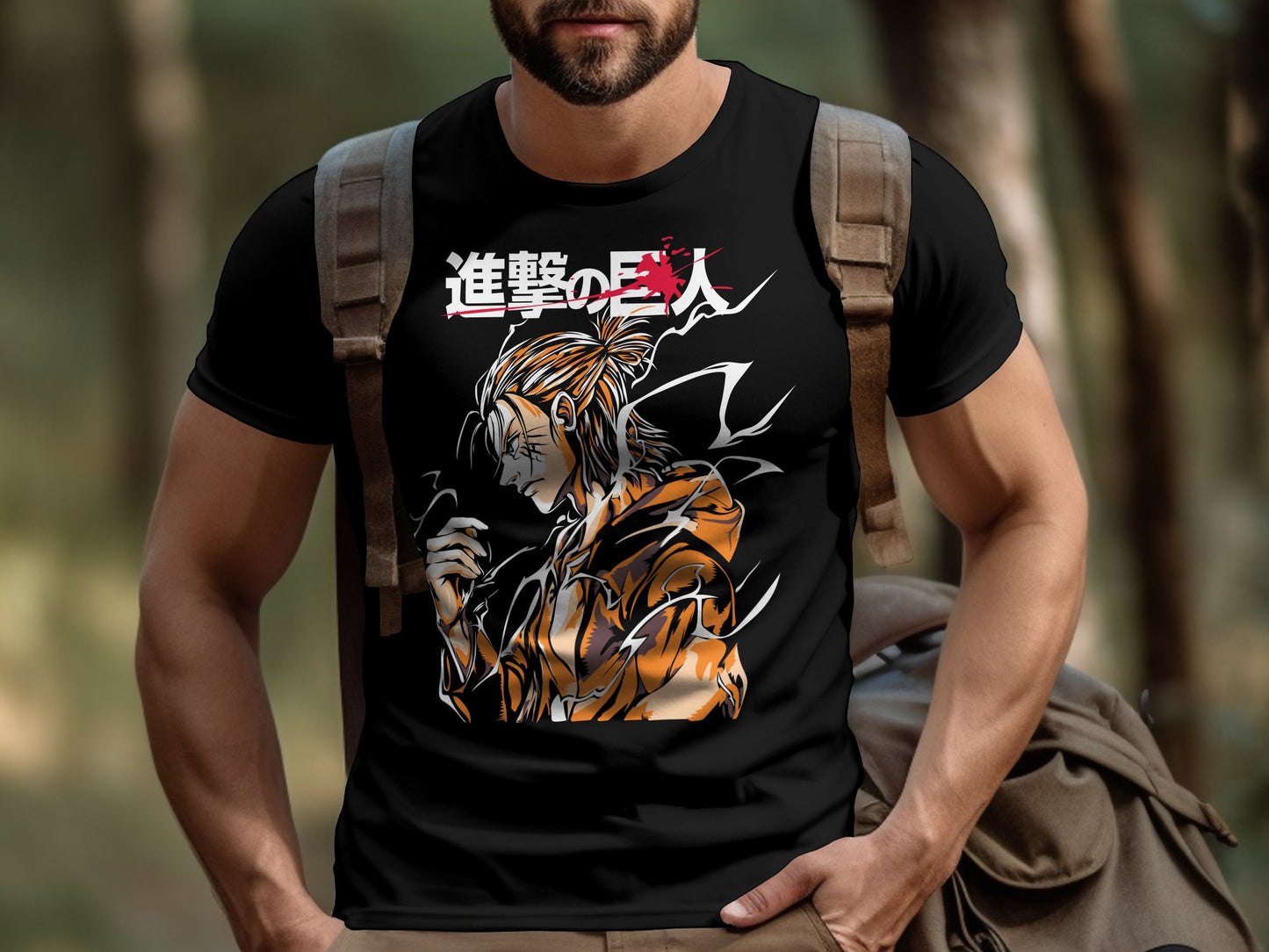 Classic Anime Series T-Shirts - Attack on Titans - Eren Yeager