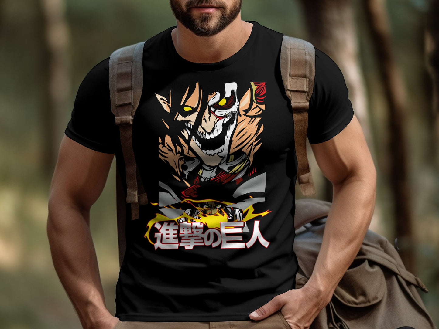Classic Anime Series T-Shirts - Attack on Titans - Eren Yeager