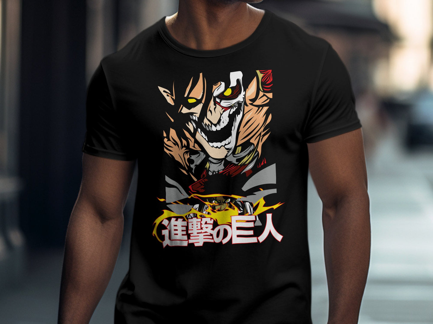 Classic Anime Series T-Shirts - Attack on Titans - Eren Yeager