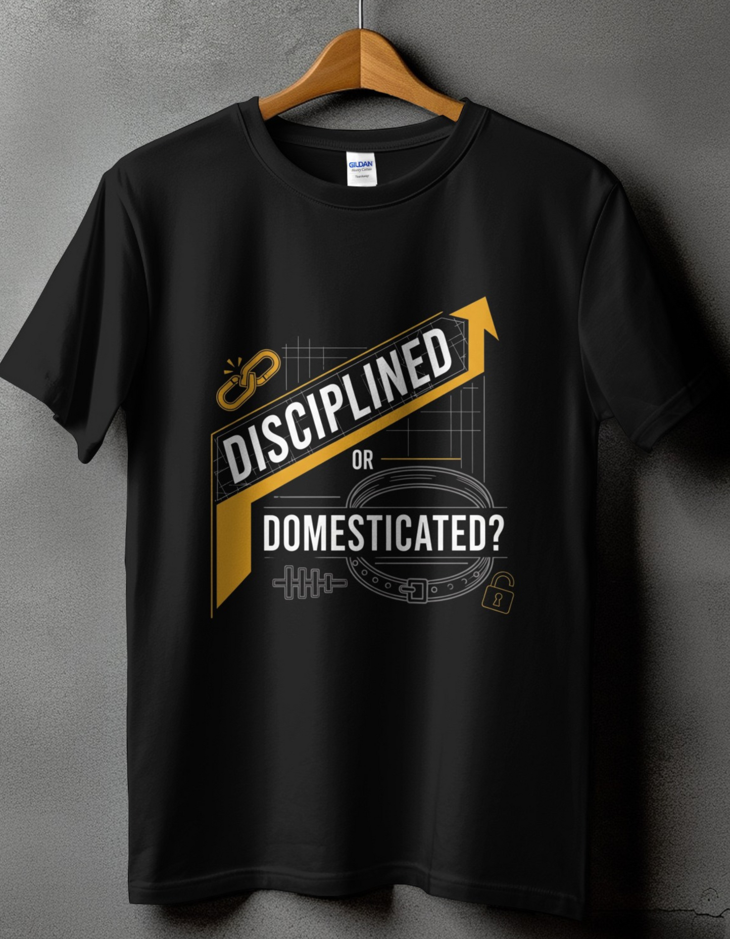 Classic Tees - Cool Qs - Disciplined or Domesticated