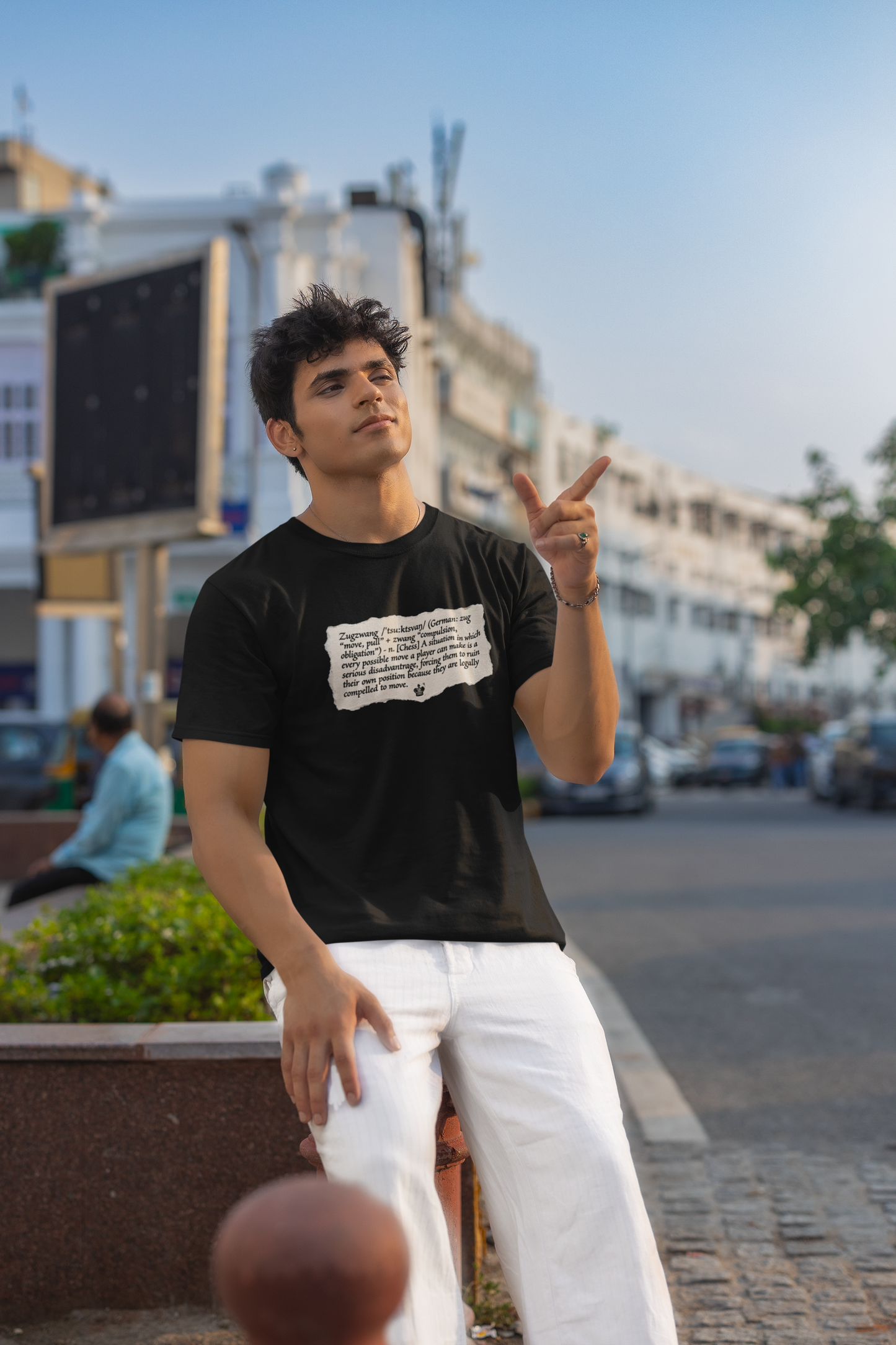The "Zugzwang" Definition - Regular Fit - BLACK