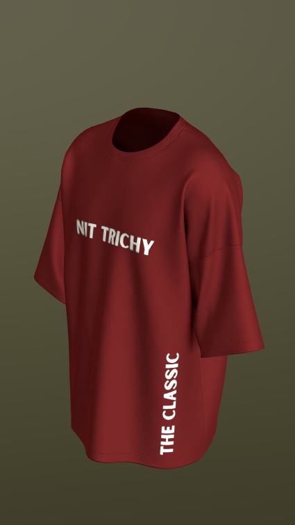 NIT Trichy 'The Classic Series' Premium 260 GSM Oversized Collection