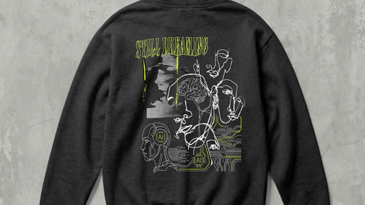 NIT SIKKIM - BLACK DREAMING - 320 GSM HOODIE