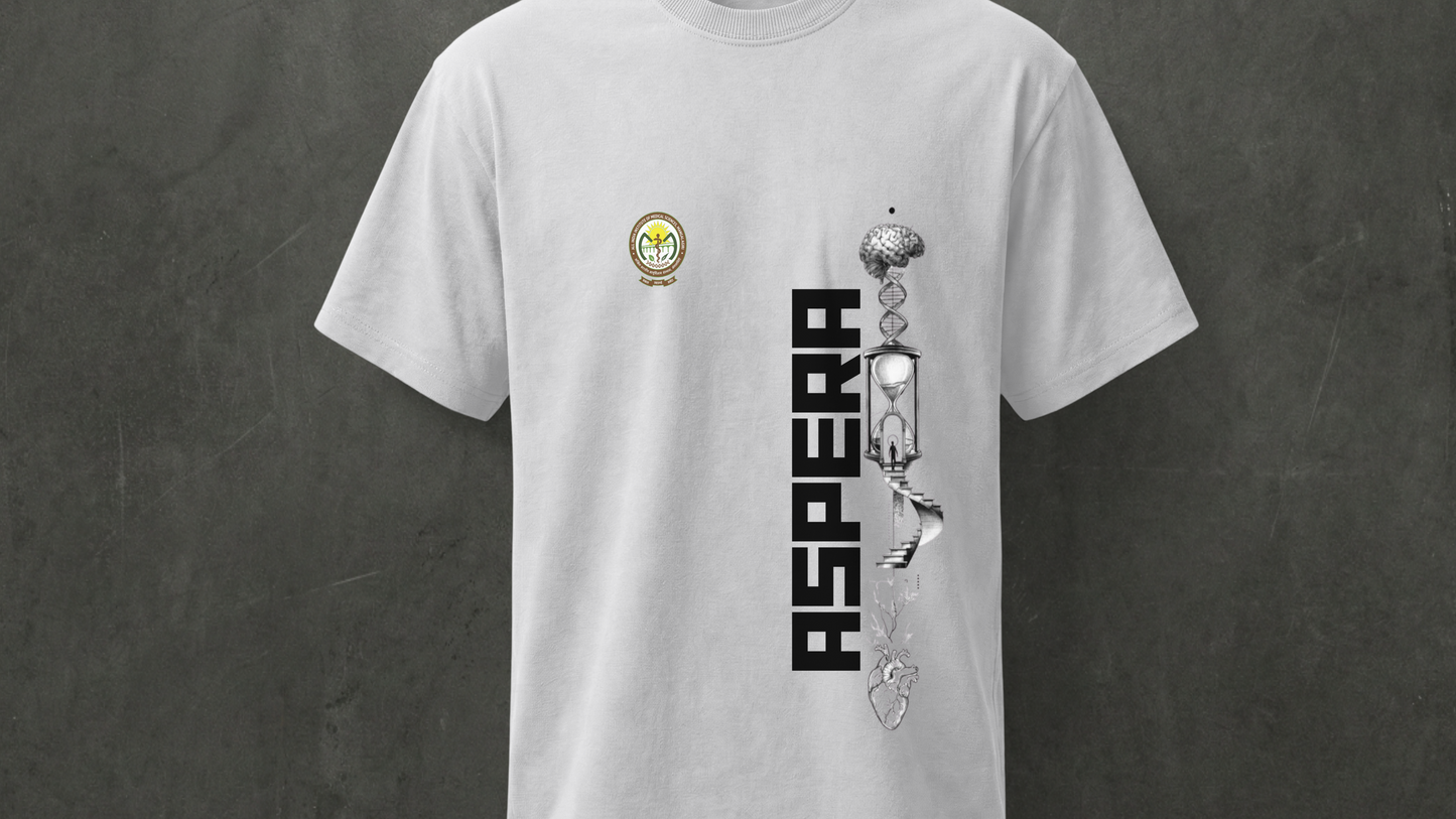 AIIMS MANGALGIRI - WHITE - REGULAR FIT 210 GSM T-SHIRT