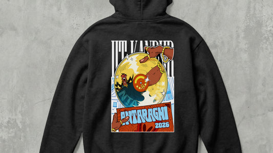 IIT KANPUR "The Golden Record" Premium 350 GSM - Black Hoodie