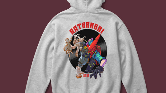 IIT KANPUR "NEON GROOVE" Premium 350 GSM - White Hoodie