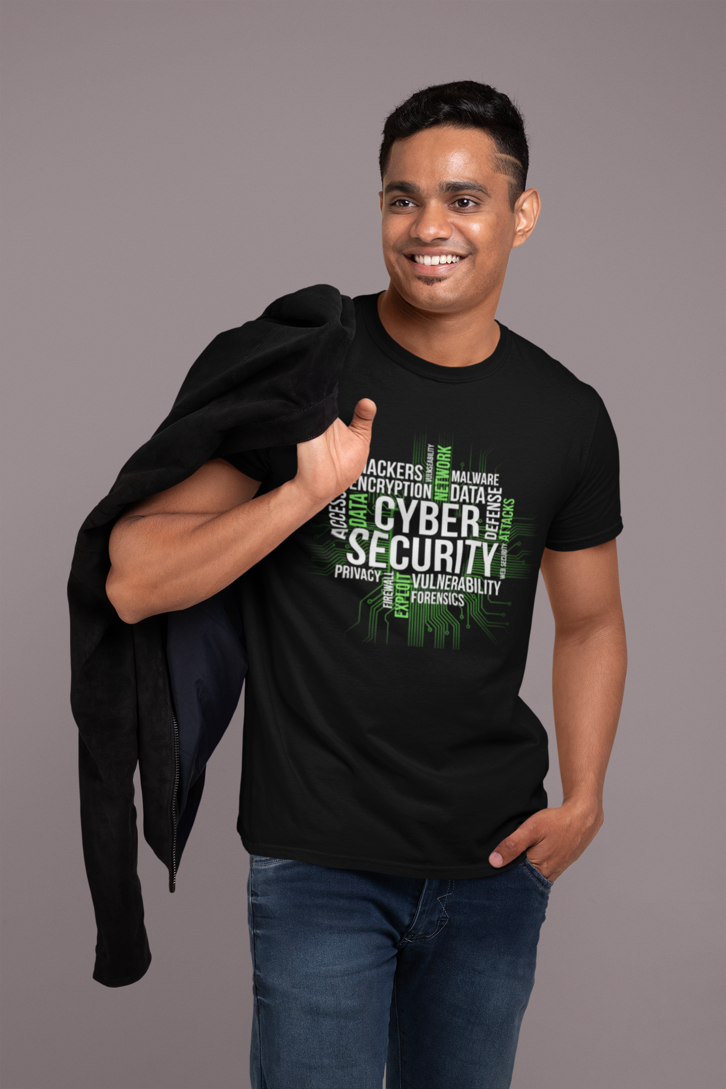IIIT BHOPAL - CYBER GREEN - PREMIUM TSHIRT