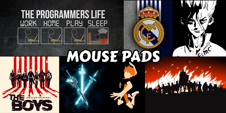 Mouse Pads Collection: Your Desk, Your Fandom