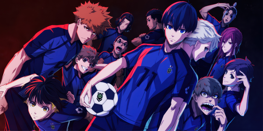 Extra Large Mouse Pad - Blue Lock Team