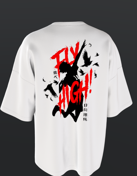 Oversized Anime T-Shirt Level 1: Haikyuu!! "Fly High"