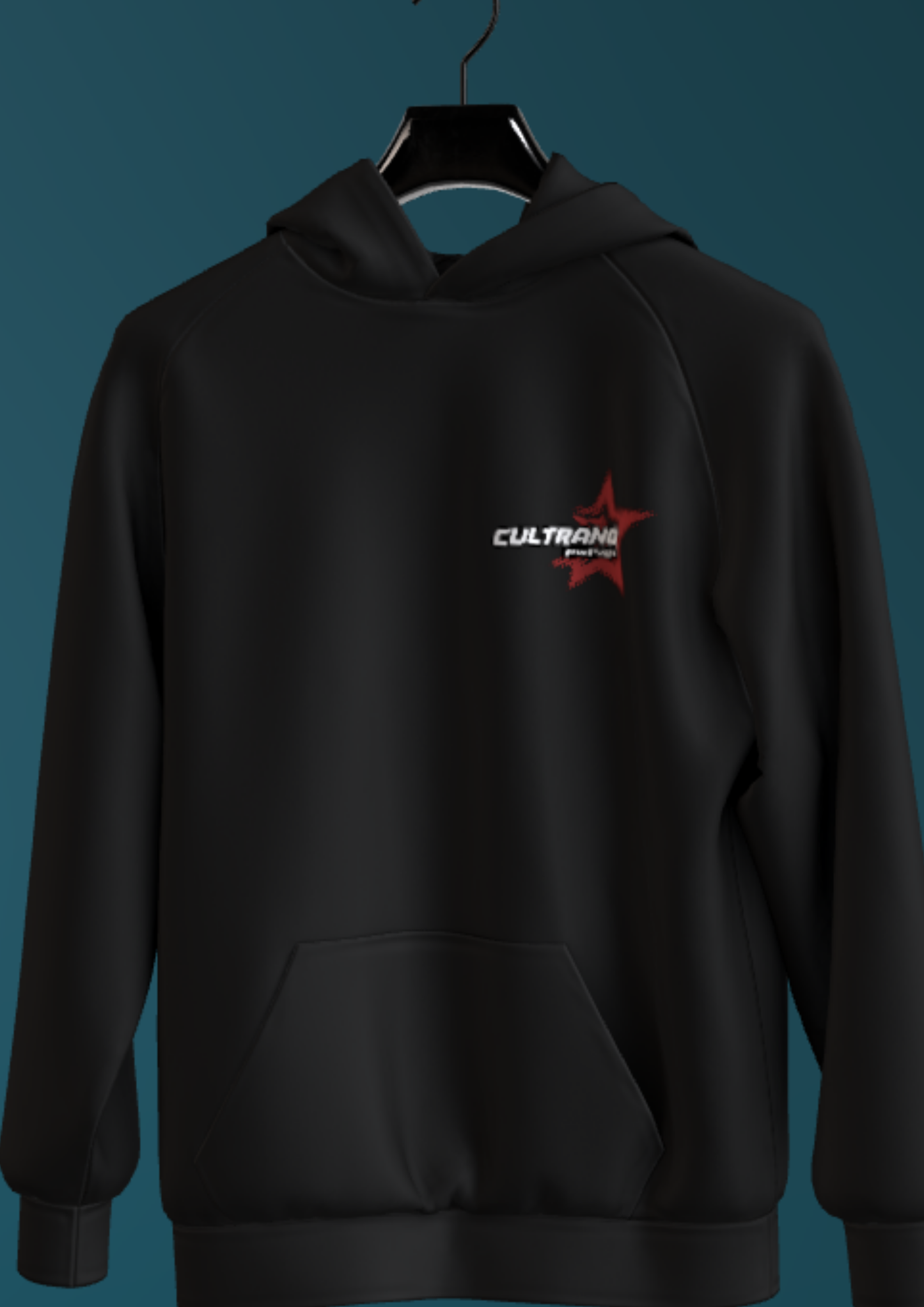 IIT GOA - CULTRANG - BLACK WEB - PREMIUM 380 GSM EXPORT VARIANT OZ HOODIE