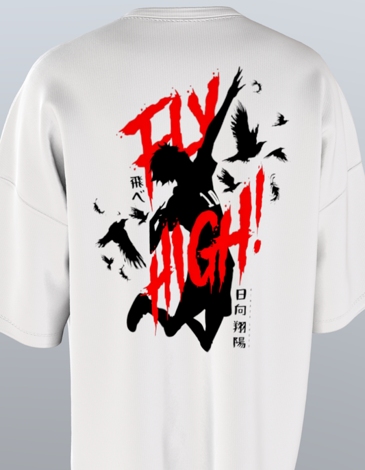 Oversized Anime T-Shirt Level 1: Haikyuu!! "Fly High"