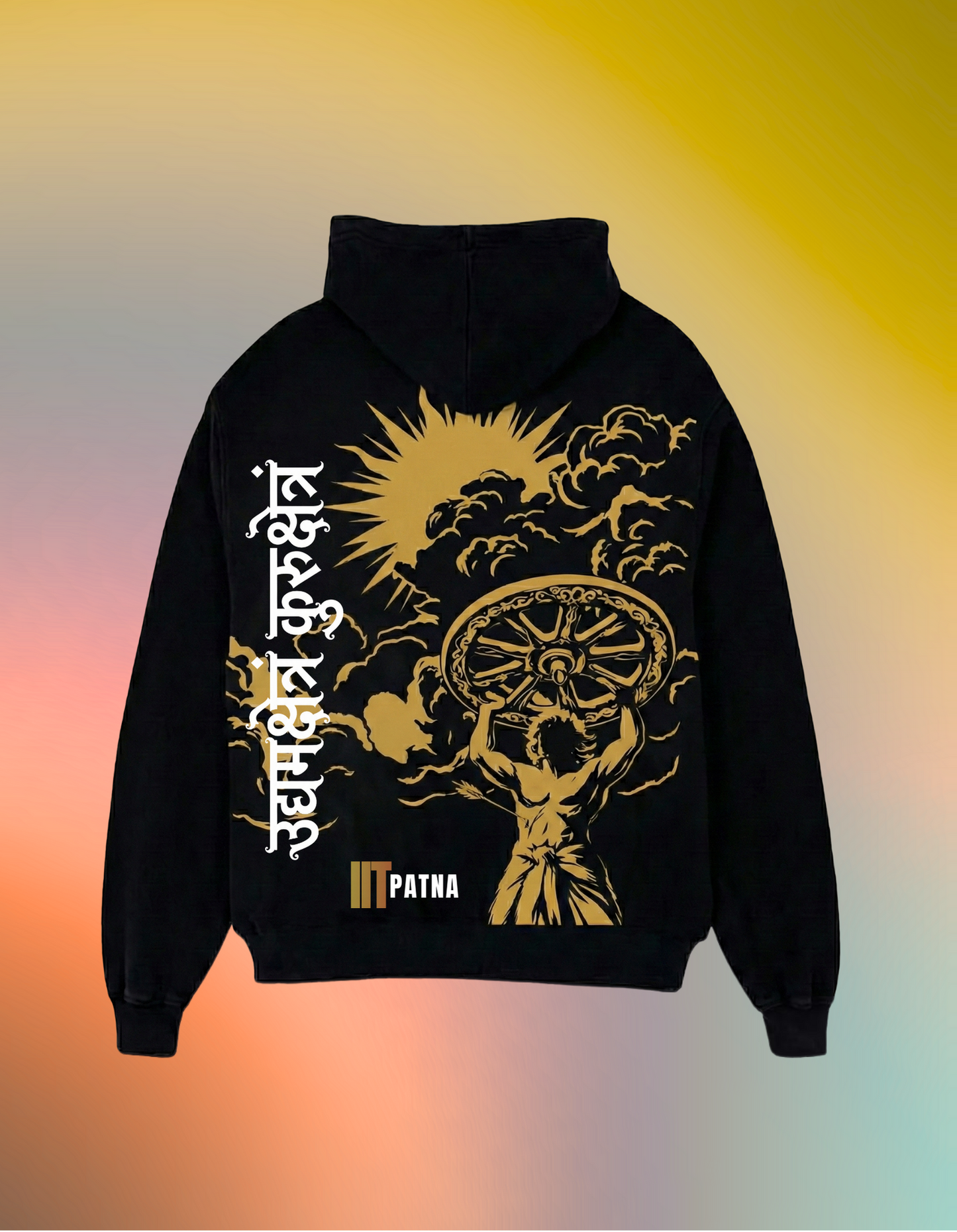 IIT PATNA - ABHIMANYU RESISTENCE - PREMIUM 350 GSM HOODIES