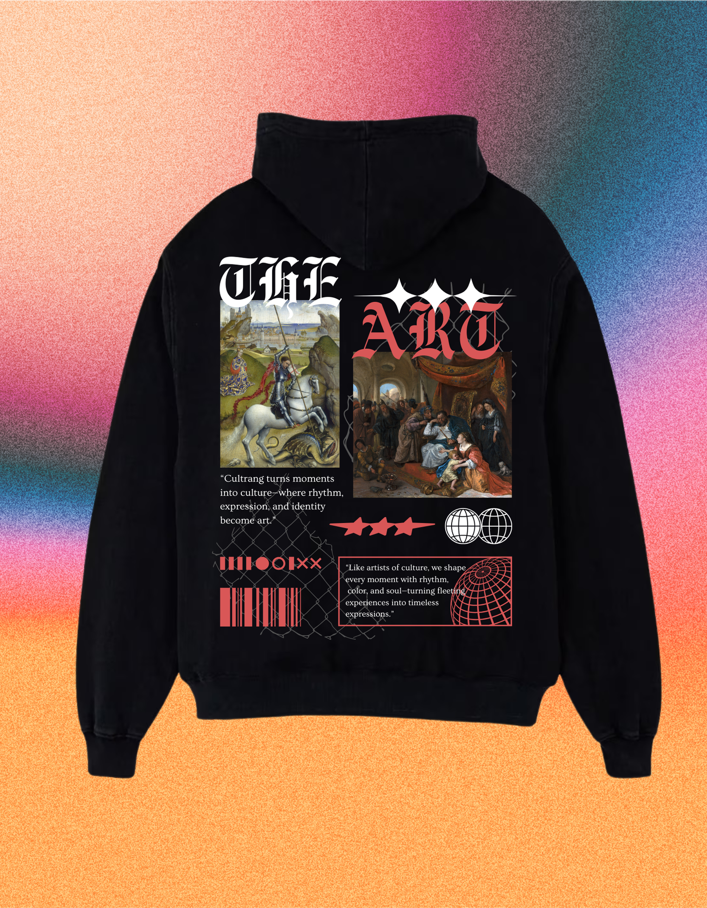 IIT GOA - CULTRANG - The Art - PREMIUM 350 Gsm Hoodies