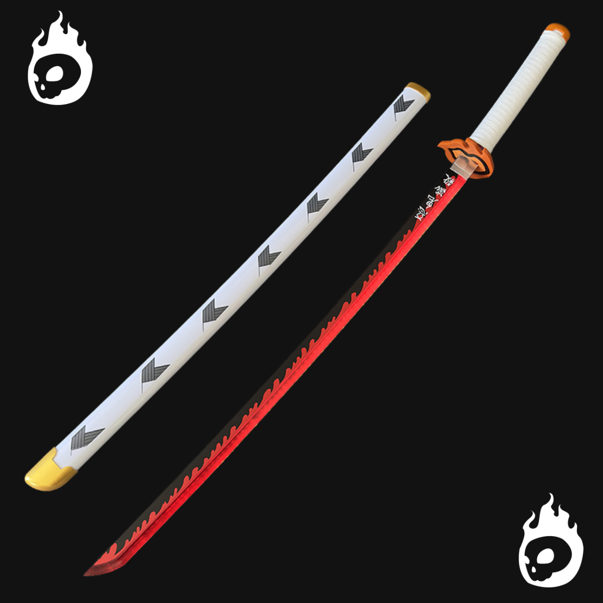 Crimson Flame LED Katana