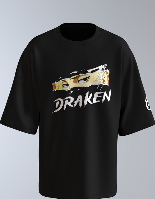 Oversized Anime T-Shirt Level 1:   Tokyo Revengers "Draken Eyes"