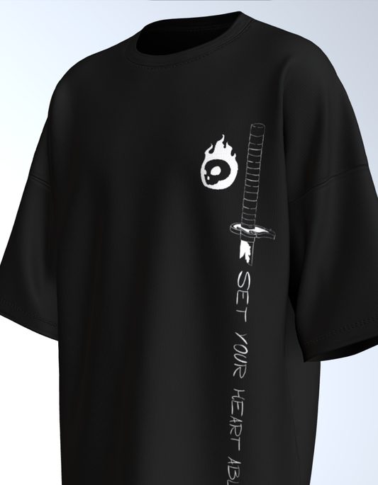 Oversized Anime T-Shirt Level 1: Demon Slayer "Shinobu's Sword"