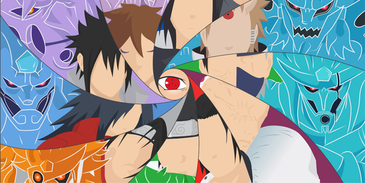 Extra Large Mouse Pad - Naruto Mangekyou Sharingan