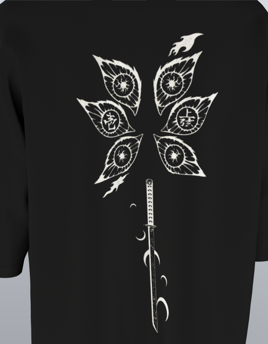 Oversized Anime T-Shirt Level 1:  Demon Slayer The Demon Sword