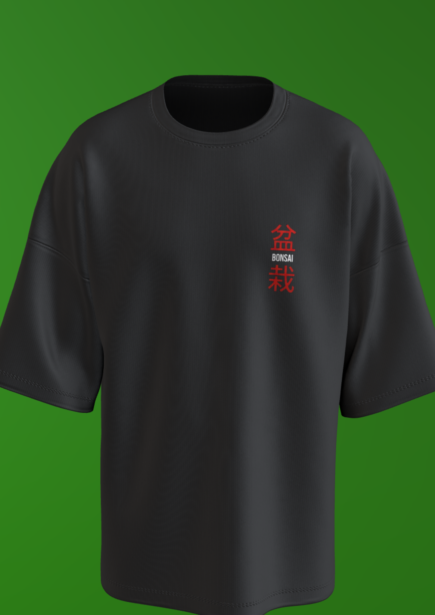ANANTA - BLACK SAMURAI - PREMIUM 240 GSM OVERSIZE T-SHIRT