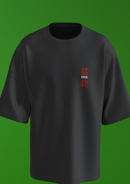 ANANTA - BLACK SAMURAI - PREMIUM 240 GSM OVERSIZE T-SHIRT